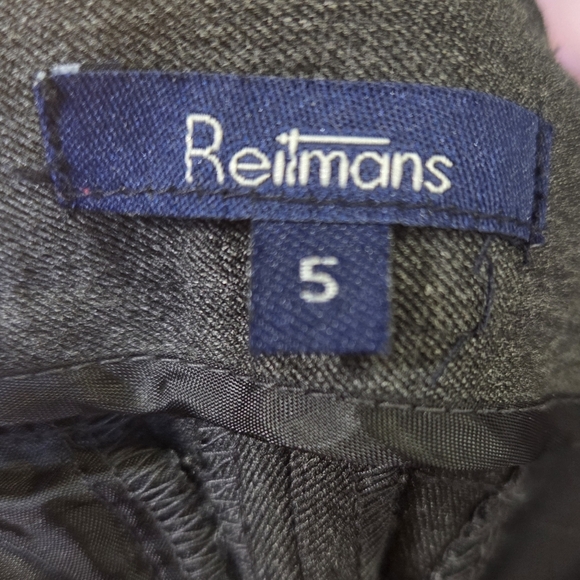 Reitmans Dark Gray Dress Pants Size 5 - Picture 6 of 6